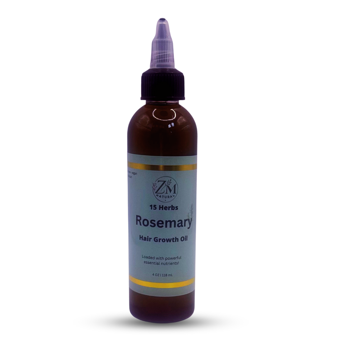 Rosemary Oil - 15 Herbs infused hair growth oil